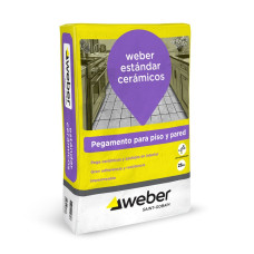 STANDAR CERAMICOS X 25 KG. WEBER